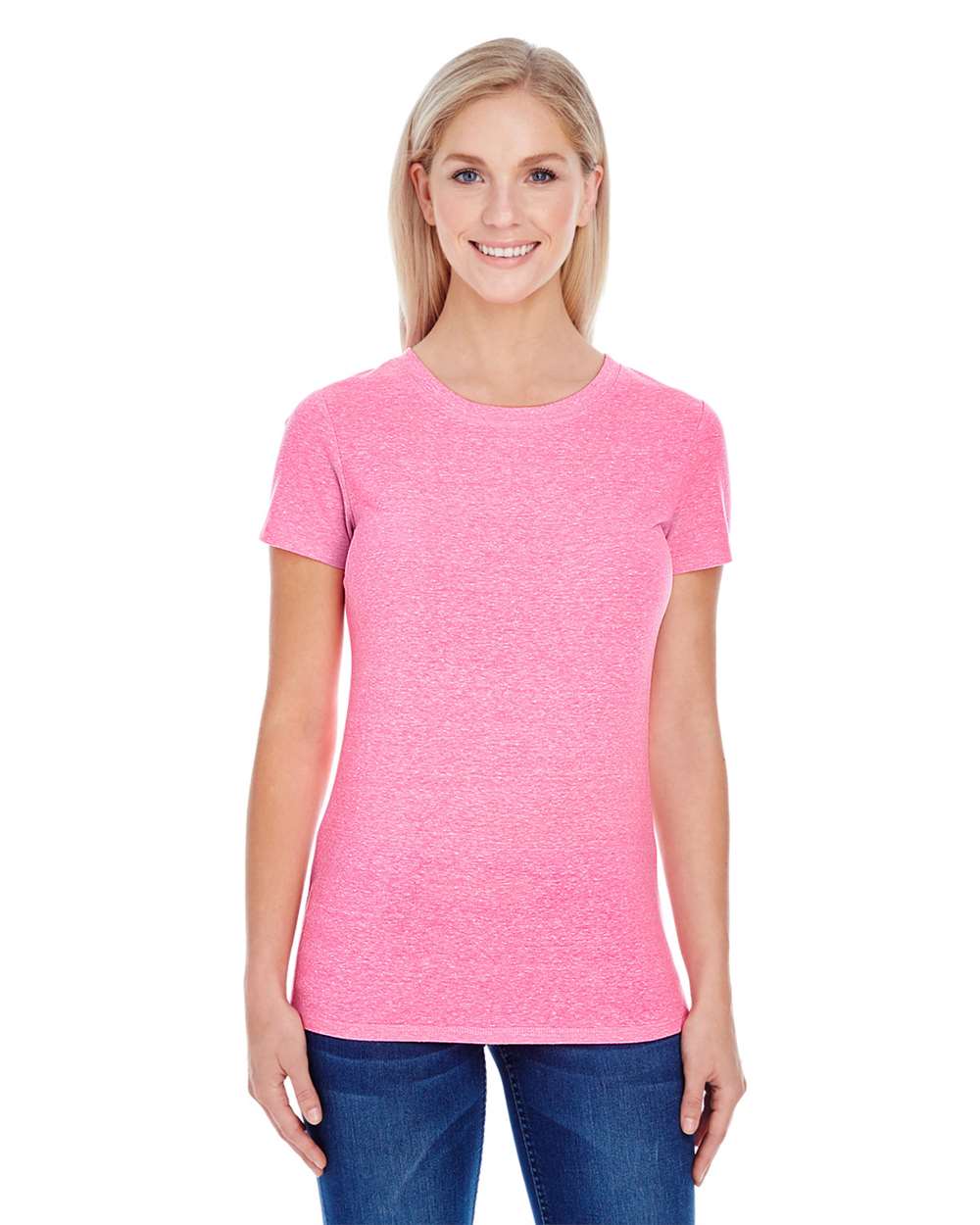 Threadfast Apparel-202A-Women's Tri-Blend Short-Sleeve T-Shirt - Image 15
