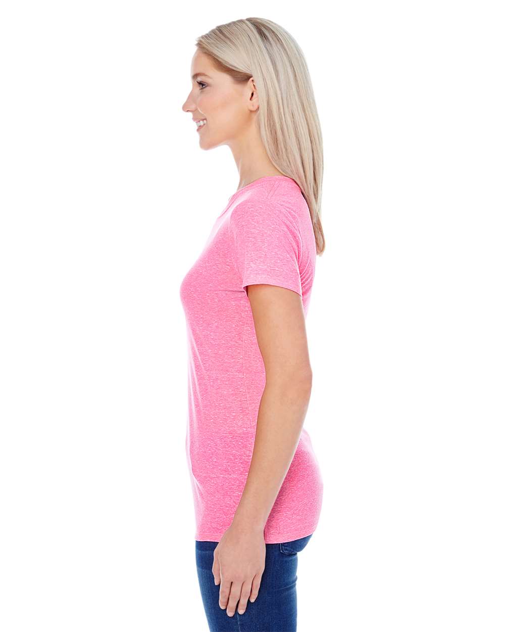 Threadfast Apparel-202A-Women's Tri-Blend Short-Sleeve T-Shirt - Image 16