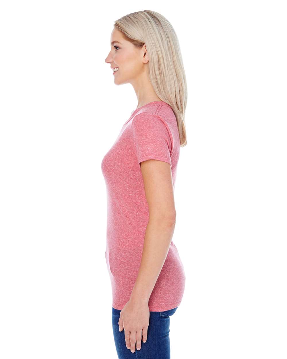 Threadfast Apparel-202A-Women's Tri-Blend Short-Sleeve T-Shirt - Image 18