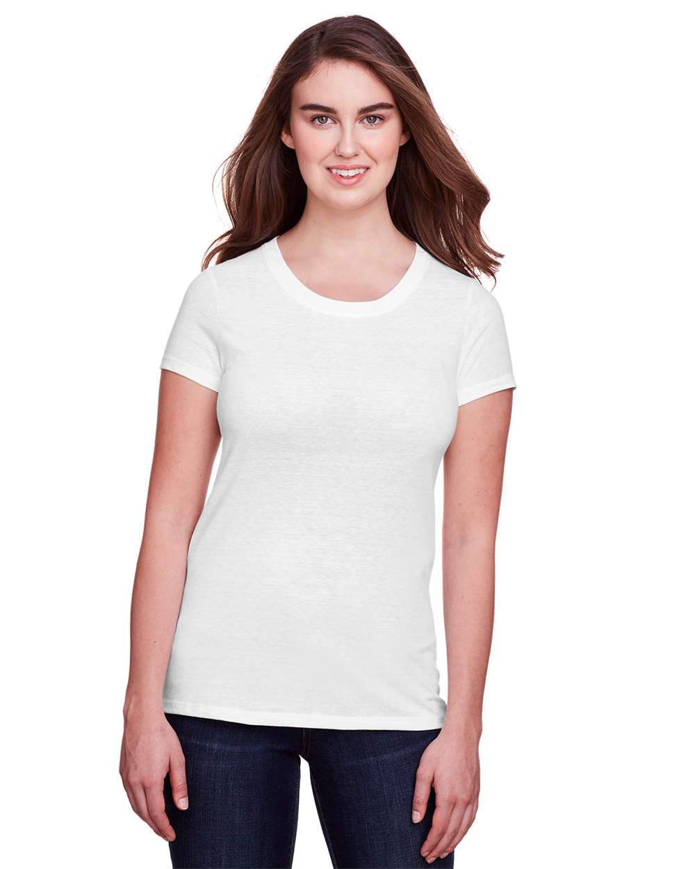 Threadfast Apparel-202A-Women's Tri-Blend Short-Sleeve T-Shirt - Image 23