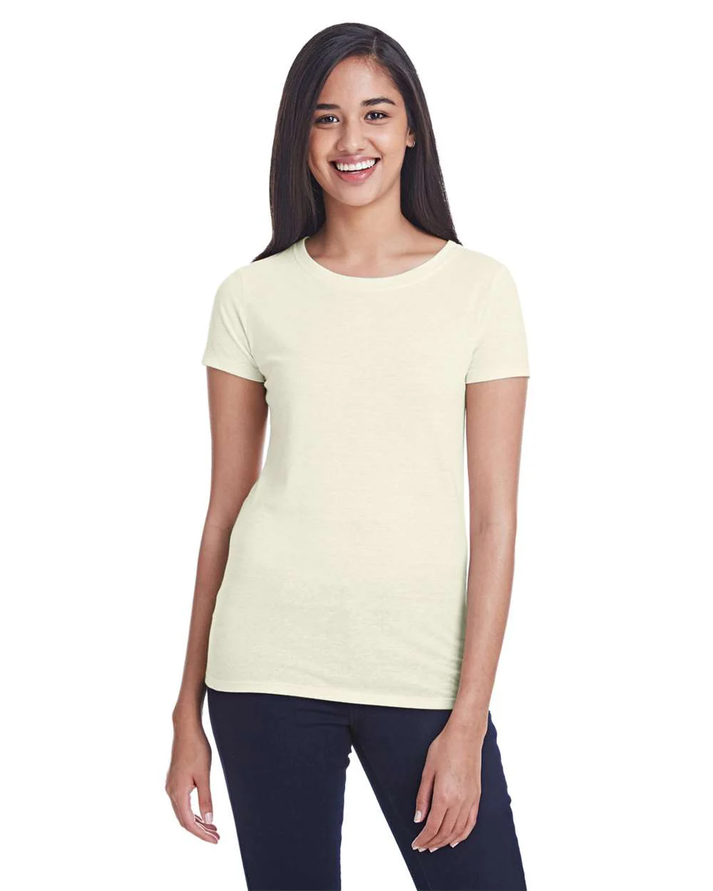 Threadfast Apparel-202A-Women's Tri-Blend Short-Sleeve T-Shirt - Image 4