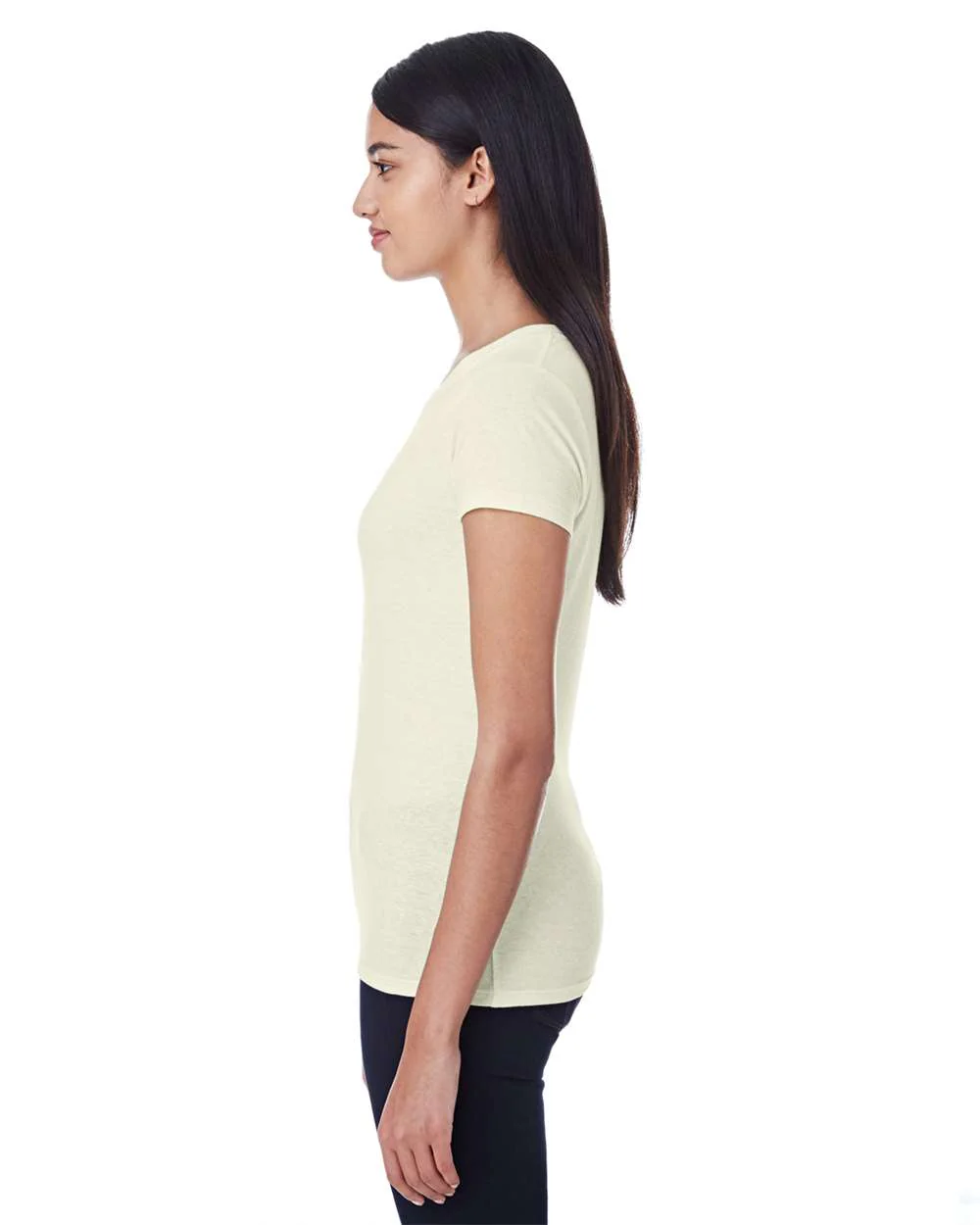Threadfast Apparel-202A-Women's Tri-Blend Short-Sleeve T-Shirt - Image 5