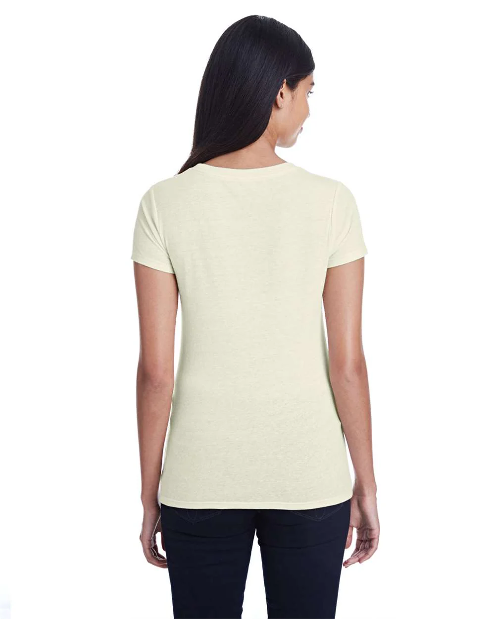 Threadfast Apparel-202A-Women's Tri-Blend Short-Sleeve T-Shirt - Image 6