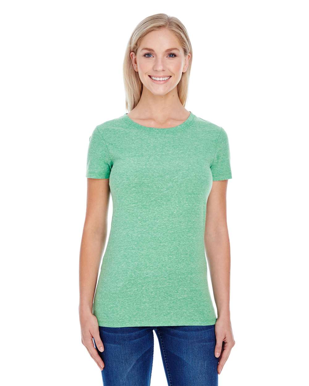 Threadfast Apparel-202A-Women's Tri-Blend Short-Sleeve T-Shirt - Image 7