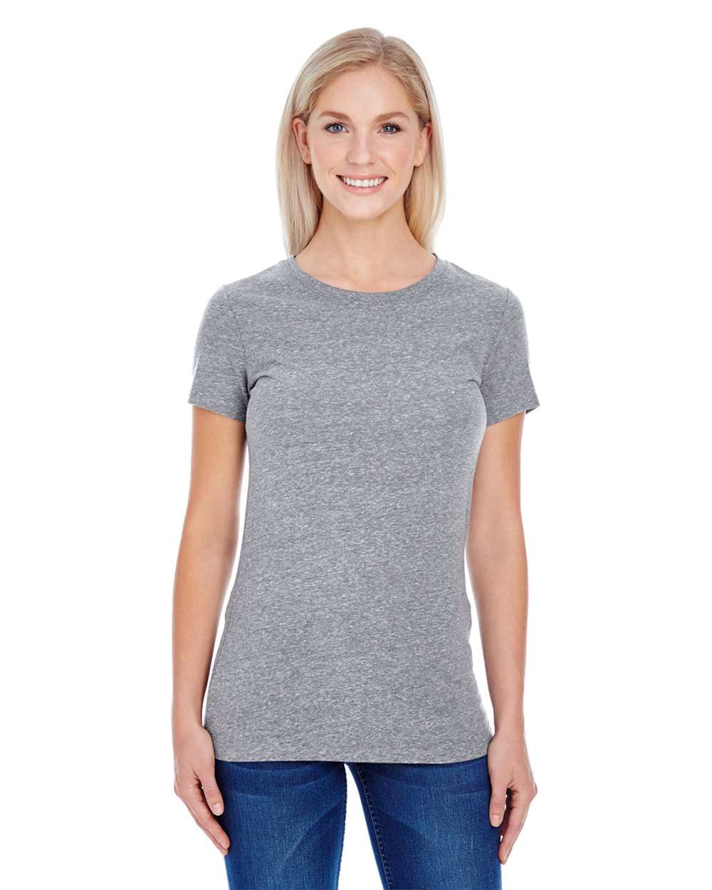 Threadfast Apparel-202A-Women's Tri-Blend Short-Sleeve T-Shirt - Image 9