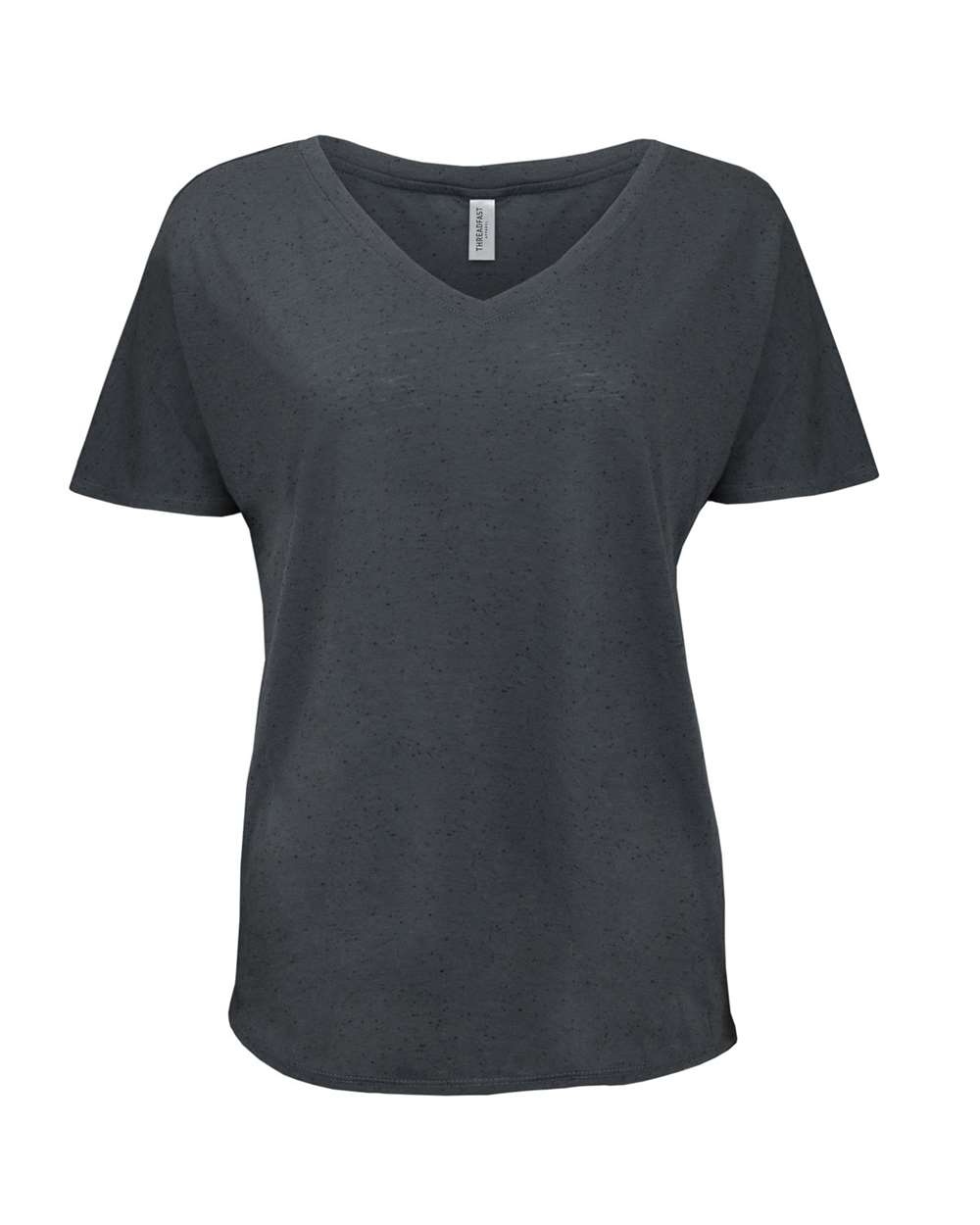 Threadfast Apparel-203FV-Women's Tri-Blend Fleck V-Neck T-Shirt - Image 2