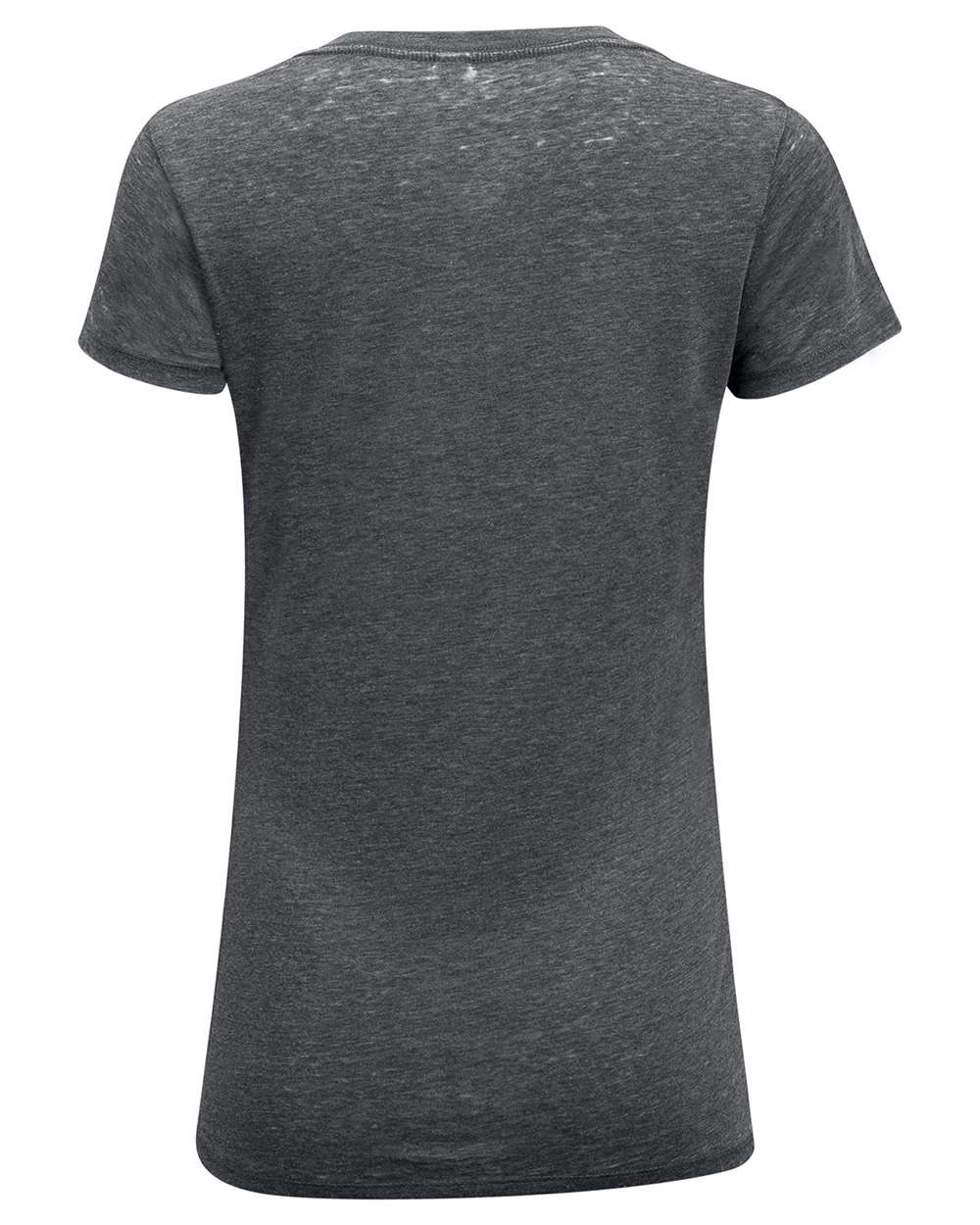 Threadfast Apparel-208B-Women's Vintage Dye V-Neck T-Shirt - Image 2