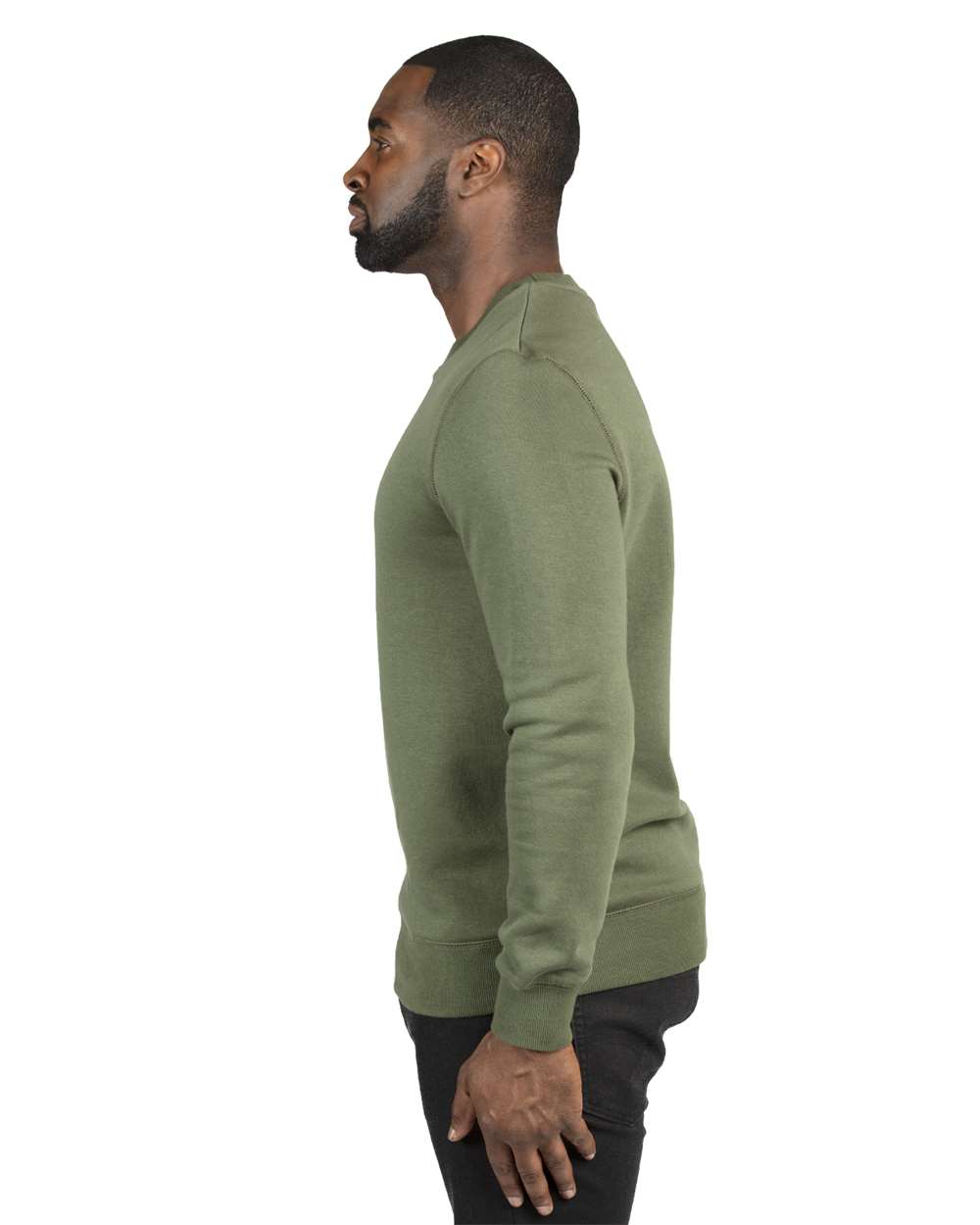 Threadfast Apparel-320C-Ultimate Crewneck Sweatshirt - Image 2