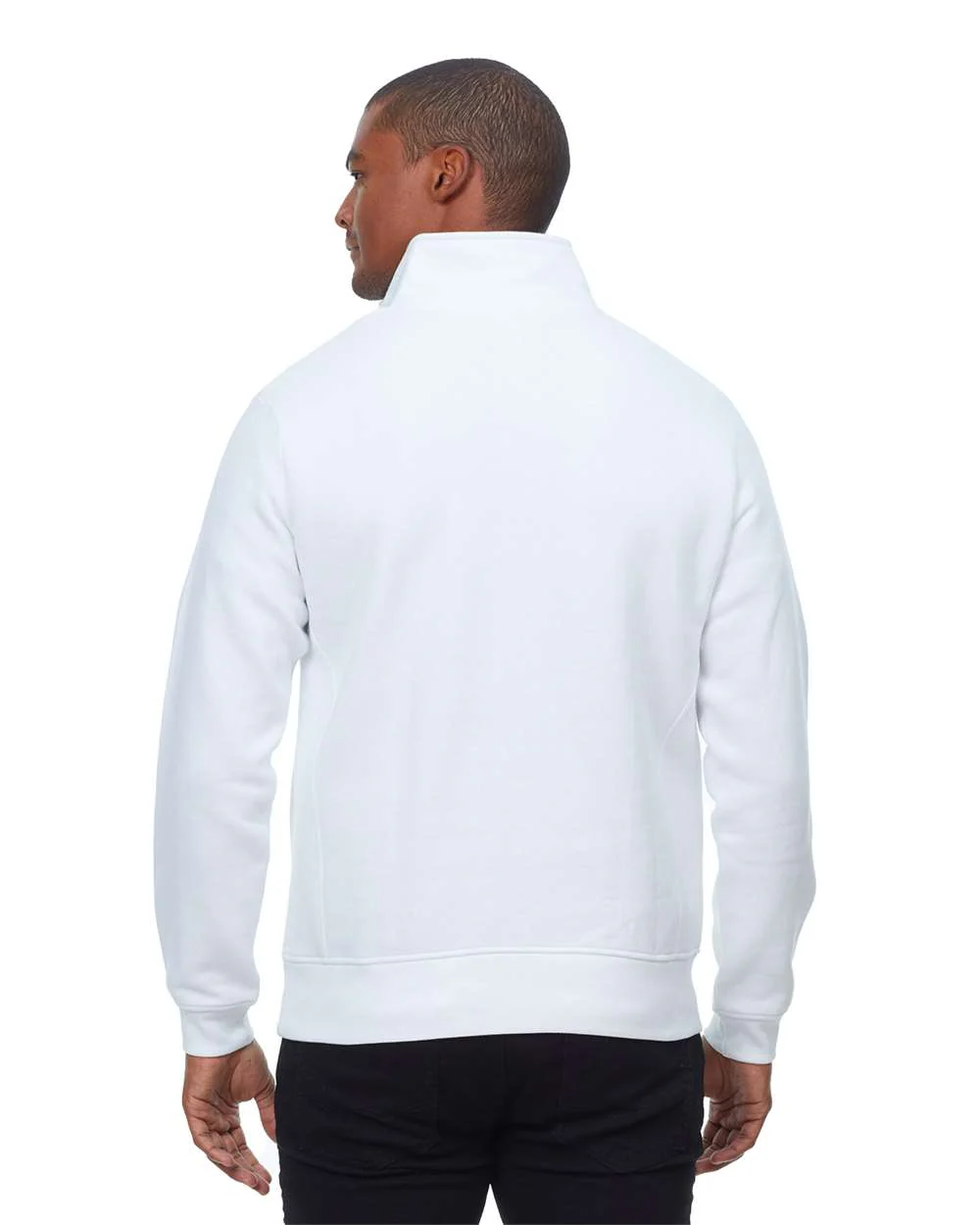 Threadfast Apparel-320Q-Ultimate Fleece Quarter-Zip Sweatshirt - Image 15