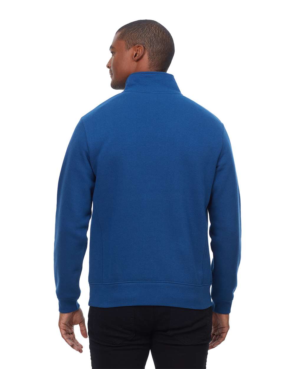 Threadfast Apparel-320Q-Ultimate Fleece Quarter-Zip Sweatshirt - Image 9