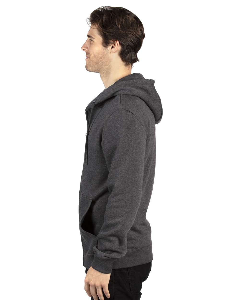 Threadfast Apparel-320Z-Fleece Full-Zip Hooded Sweatshirt - Image 11