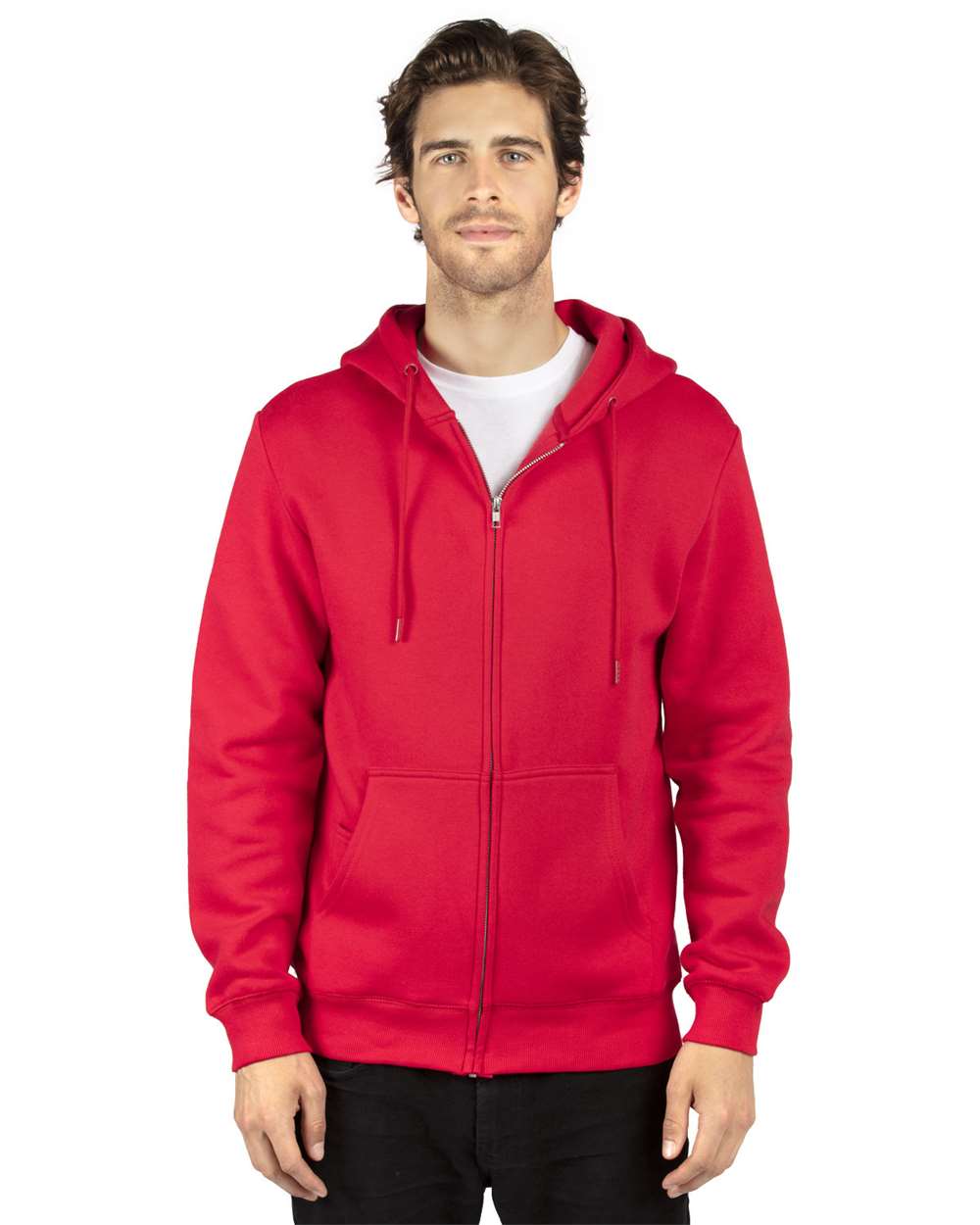 Threadfast Apparel-320Z-Fleece Full-Zip Hooded Sweatshirt - Image 19