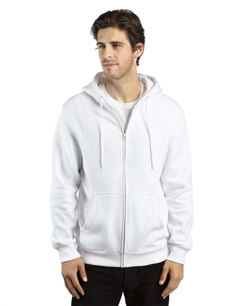 Threadfast Apparel-320Z-Fleece Full-Zip Hooded Sweatshirt - Image 23