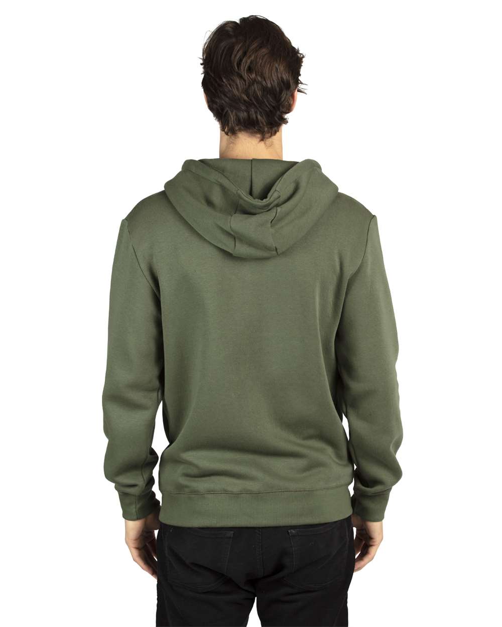 Threadfast Apparel-320Z-Fleece Full-Zip Hooded Sweatshirt - Image 3