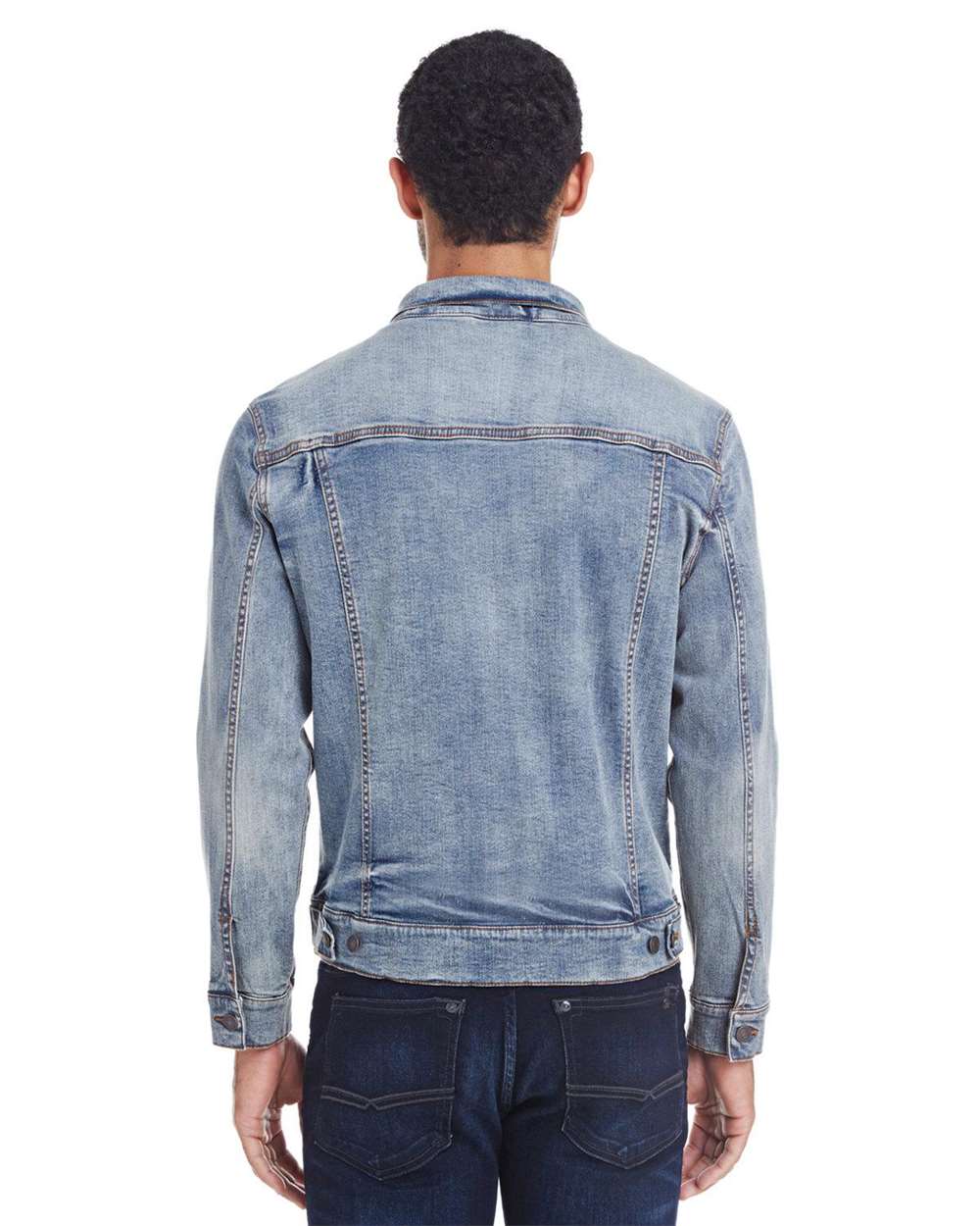 Threadfast Apparel-370J-Denim Jacket - Image 10