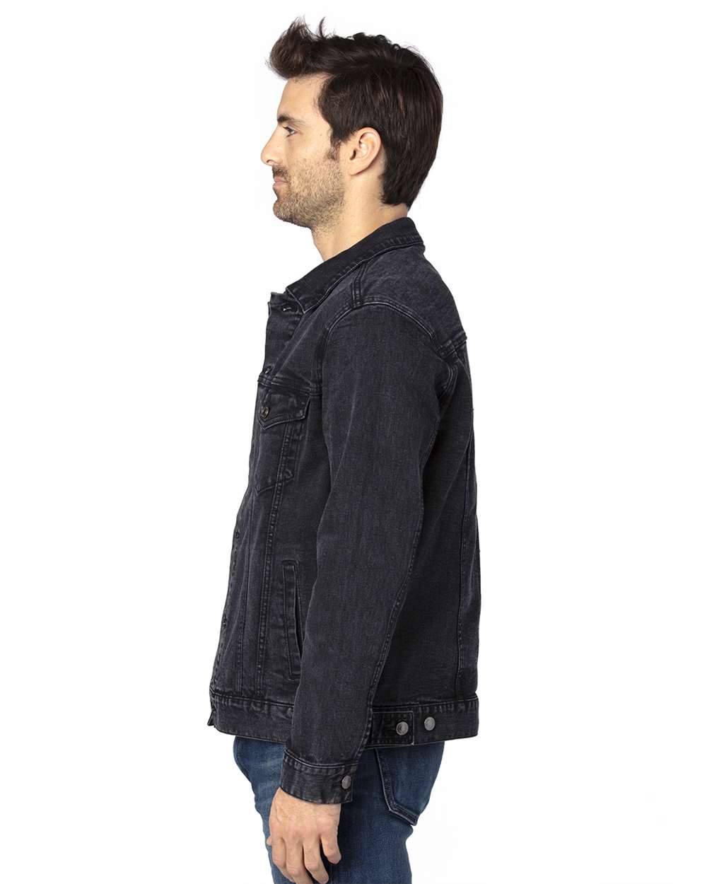 Threadfast Apparel-370J-Denim Jacket - Image 2