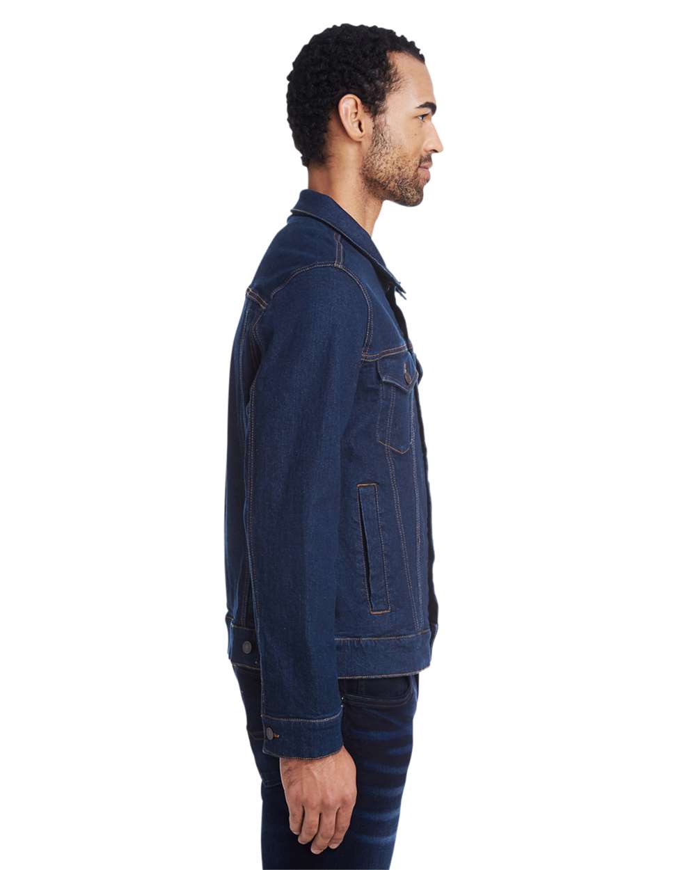 Threadfast Apparel-370J-Denim Jacket - Image 6