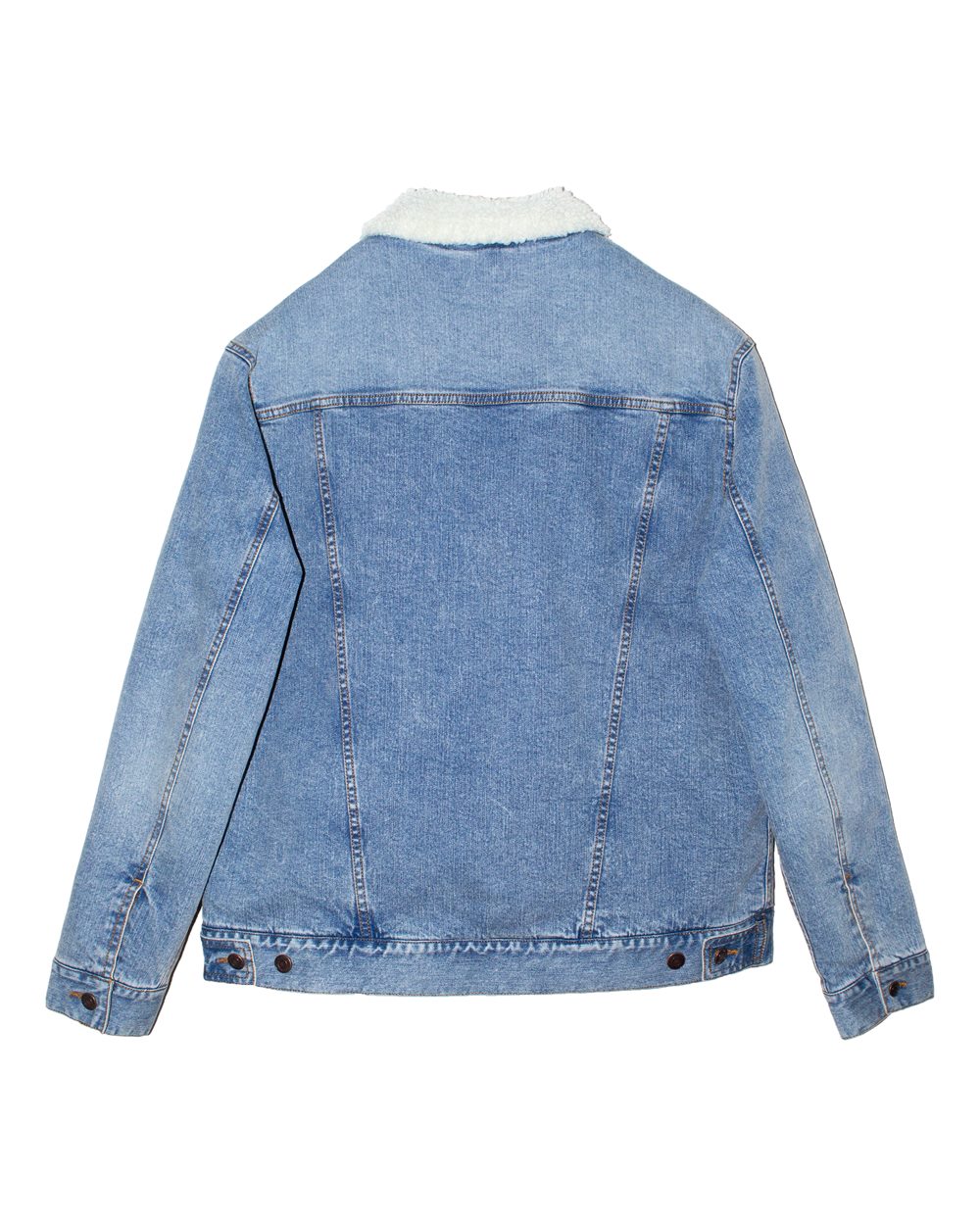 Threadfast Apparel-372J-Sherpa-Lined Denim Jacket - Image 10