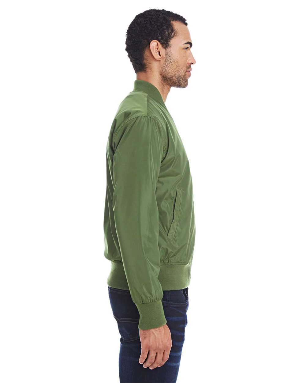Threadfast Apparel-395J-Bomber Jacket - Image 2