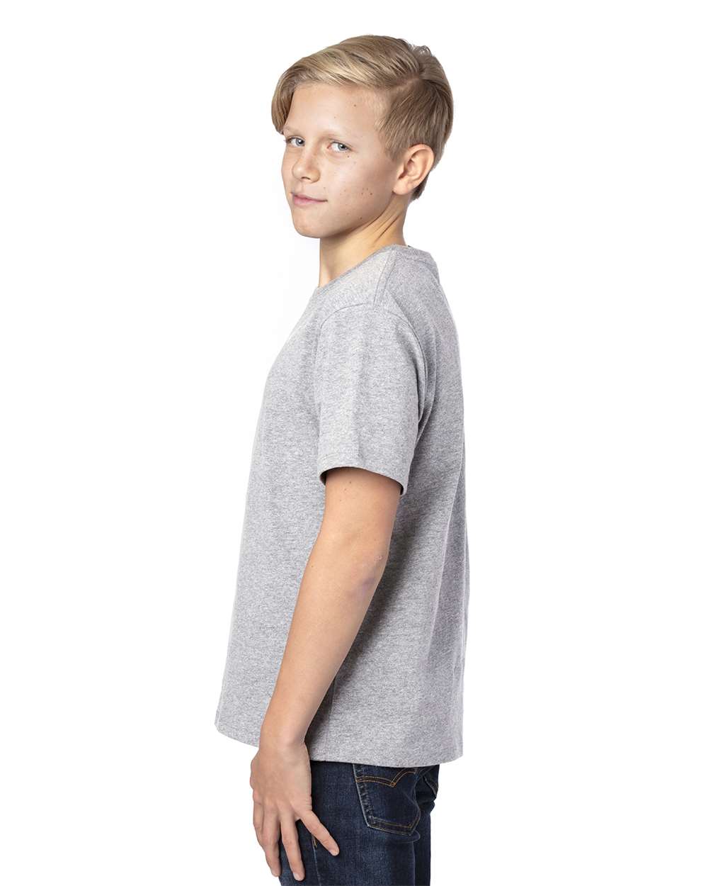 Threadfast Apparel-600A-Youth Ultimate CVC T-Shirt - Image 14