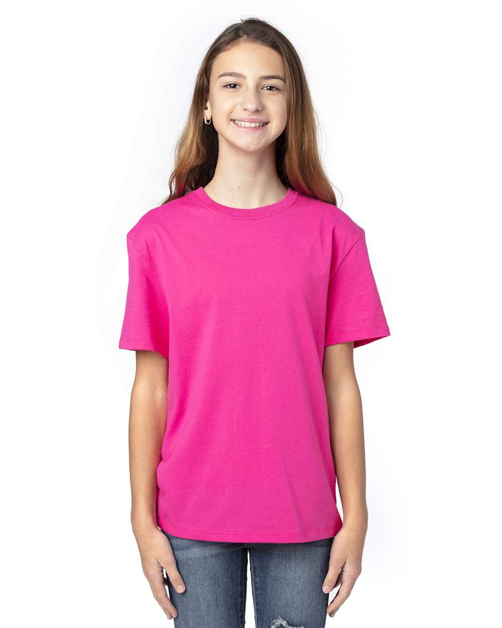 Threadfast Apparel-600A-Youth Ultimate CVC T-Shirt - Image 15