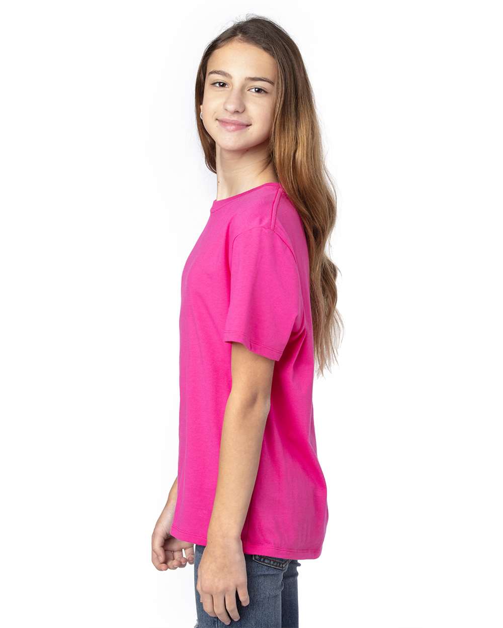 Threadfast Apparel-600A-Youth Ultimate CVC T-Shirt - Image 16