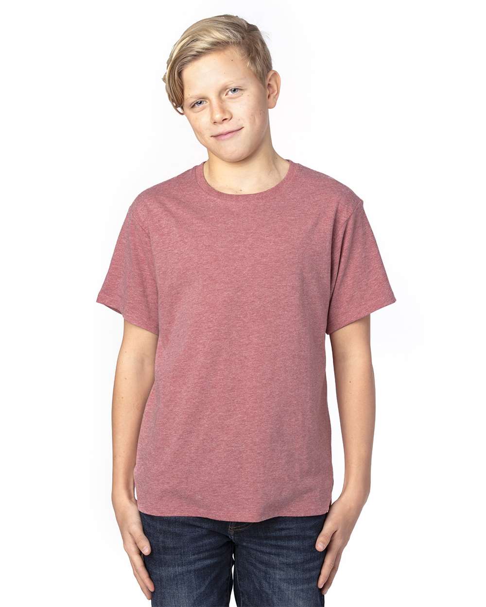 Threadfast Apparel-600A-Youth Ultimate CVC T-Shirt - Image 17