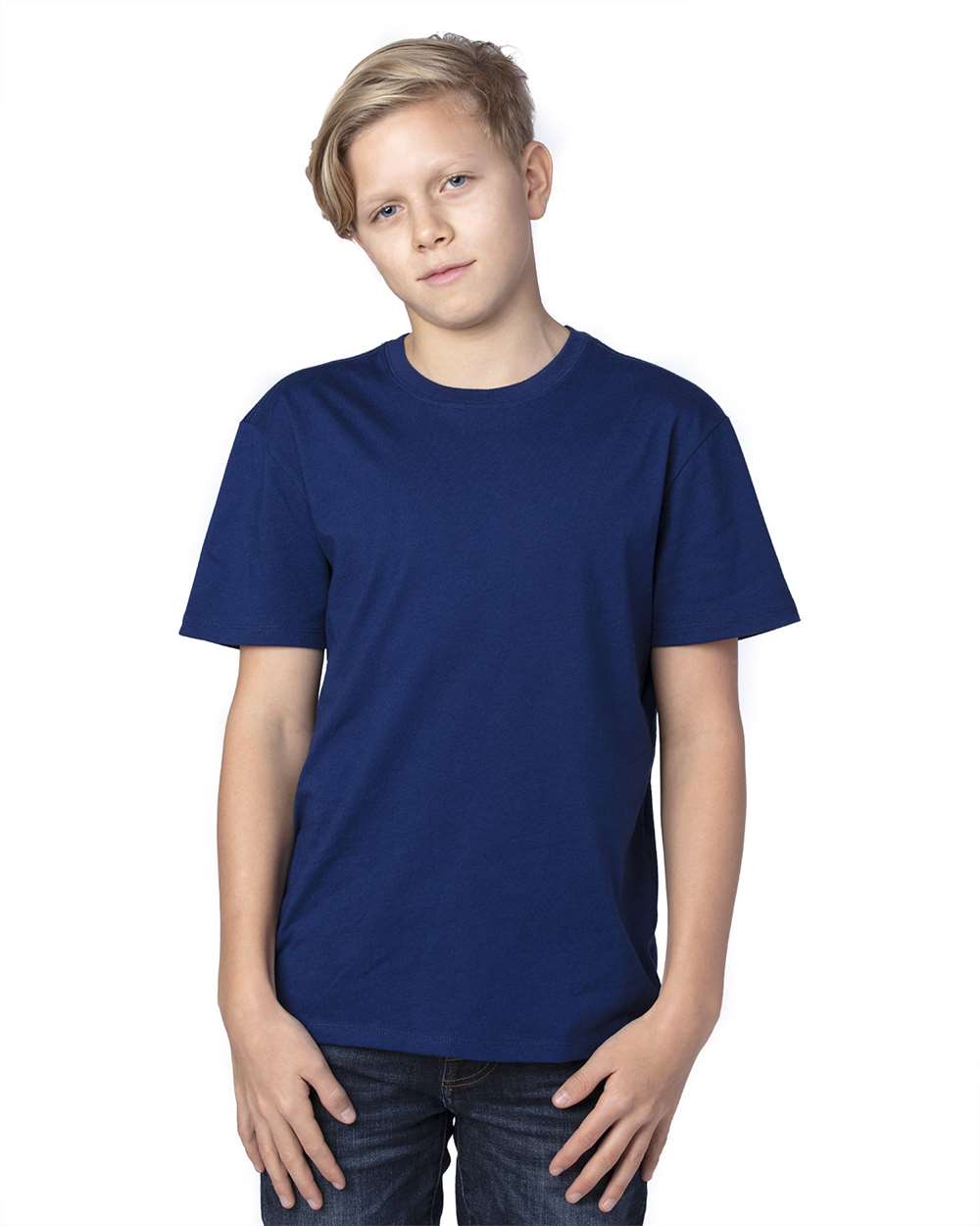 Threadfast Apparel-600A-Youth Ultimate CVC T-Shirt - Image 18