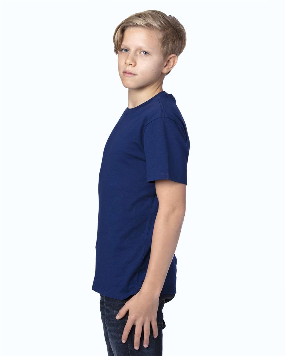 Threadfast Apparel-600A-Youth Ultimate CVC T-Shirt - Image 19