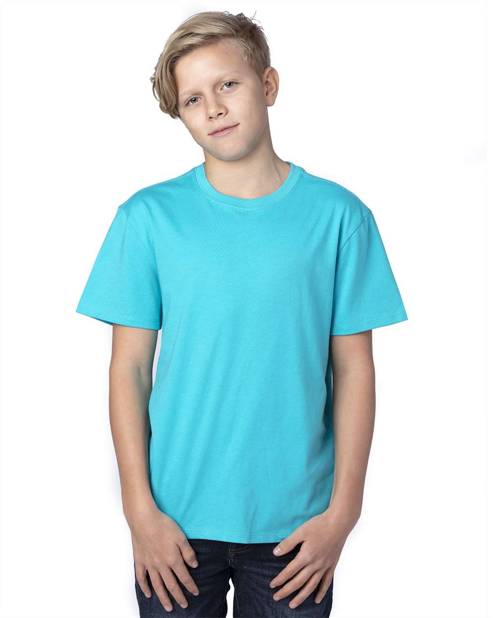 Threadfast Apparel-600A-Youth Ultimate CVC T-Shirt - Image 22