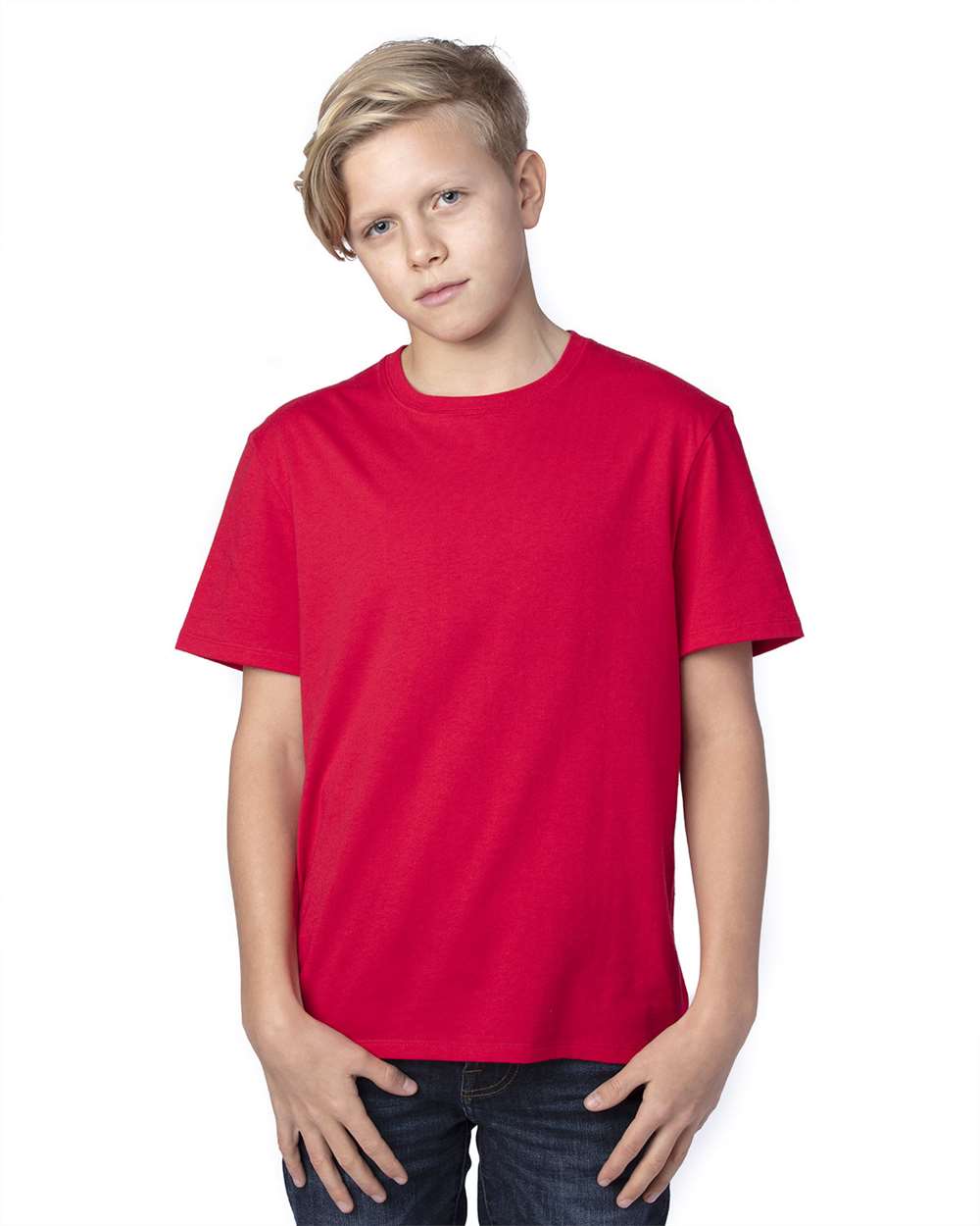 Threadfast Apparel-600A-Youth Ultimate CVC T-Shirt - Image 24