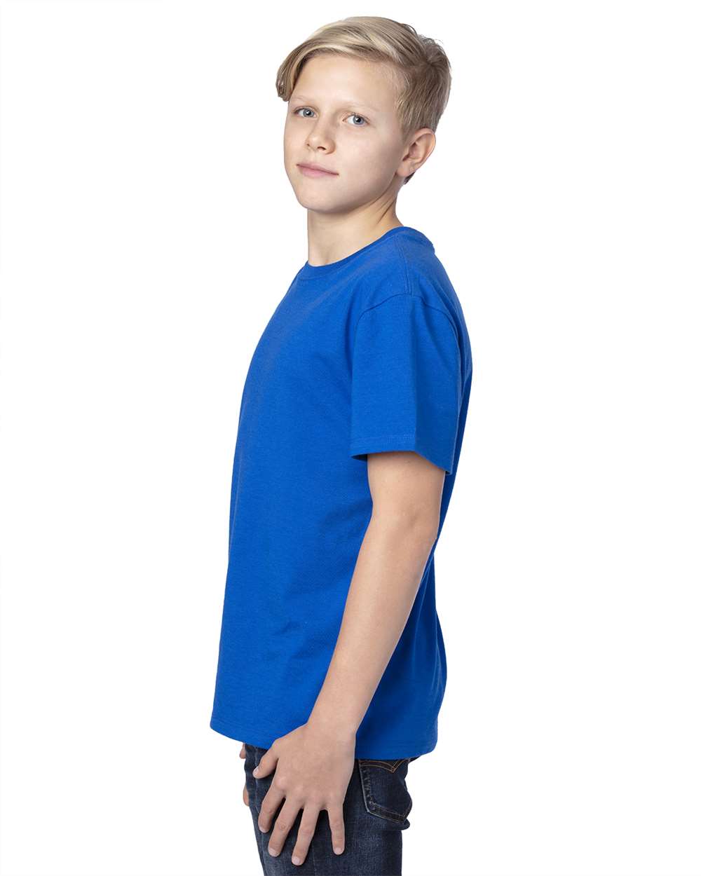 Threadfast Apparel-600A-Youth Ultimate CVC T-Shirt - Image 28