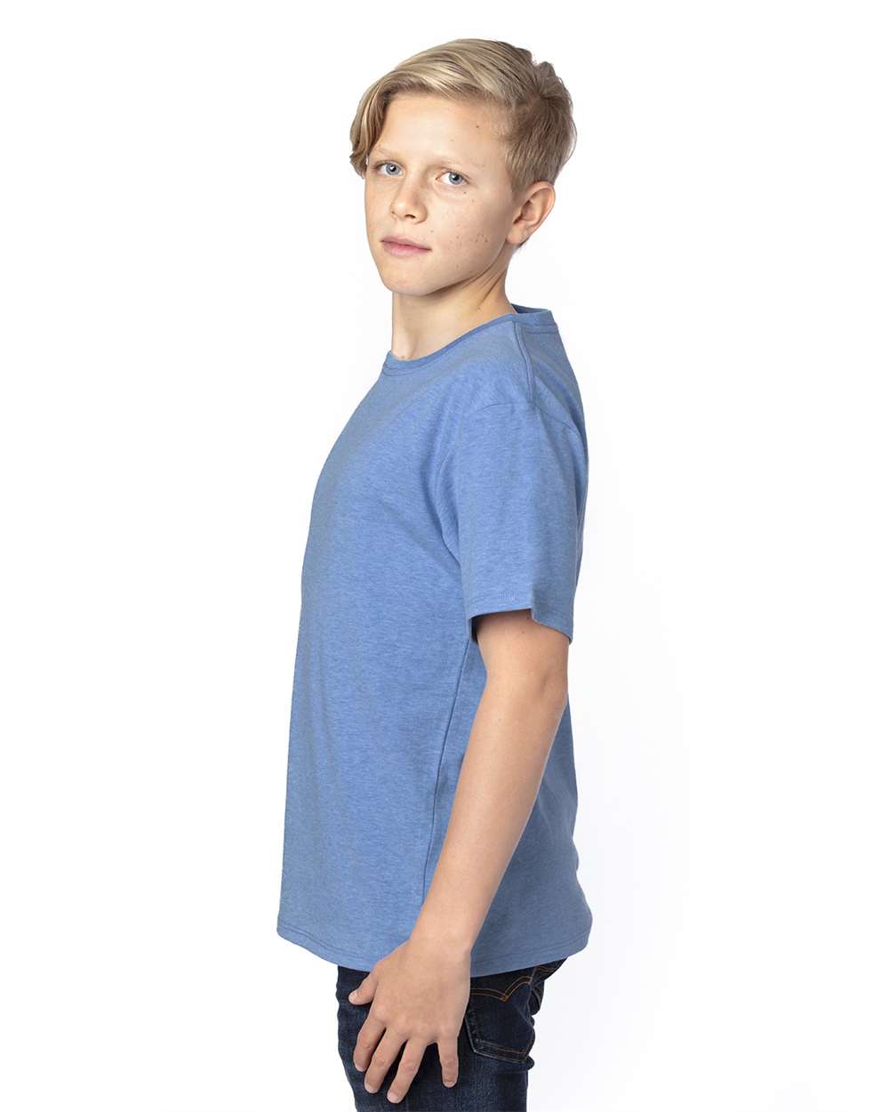 Threadfast Apparel-600A-Youth Ultimate CVC T-Shirt - Image 31