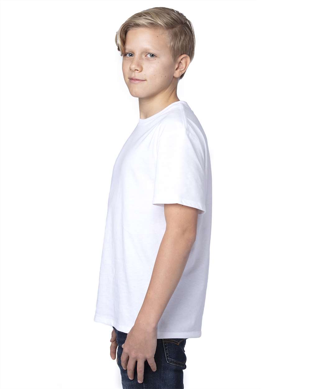 Threadfast Apparel-600A-Youth Ultimate CVC T-Shirt - Image 36