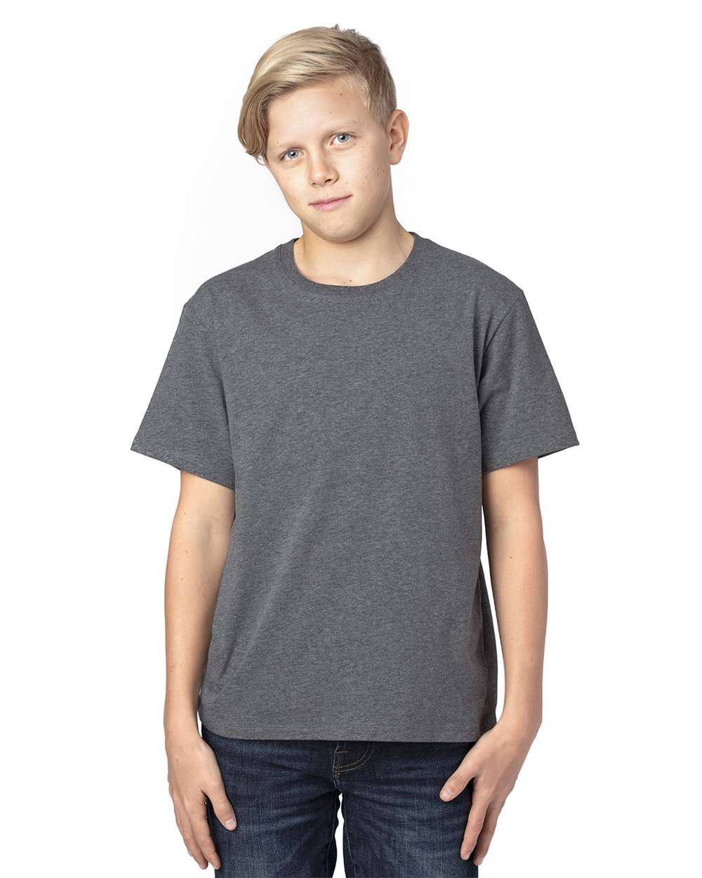 Threadfast Apparel-600A-Youth Ultimate CVC T-Shirt - Image 7