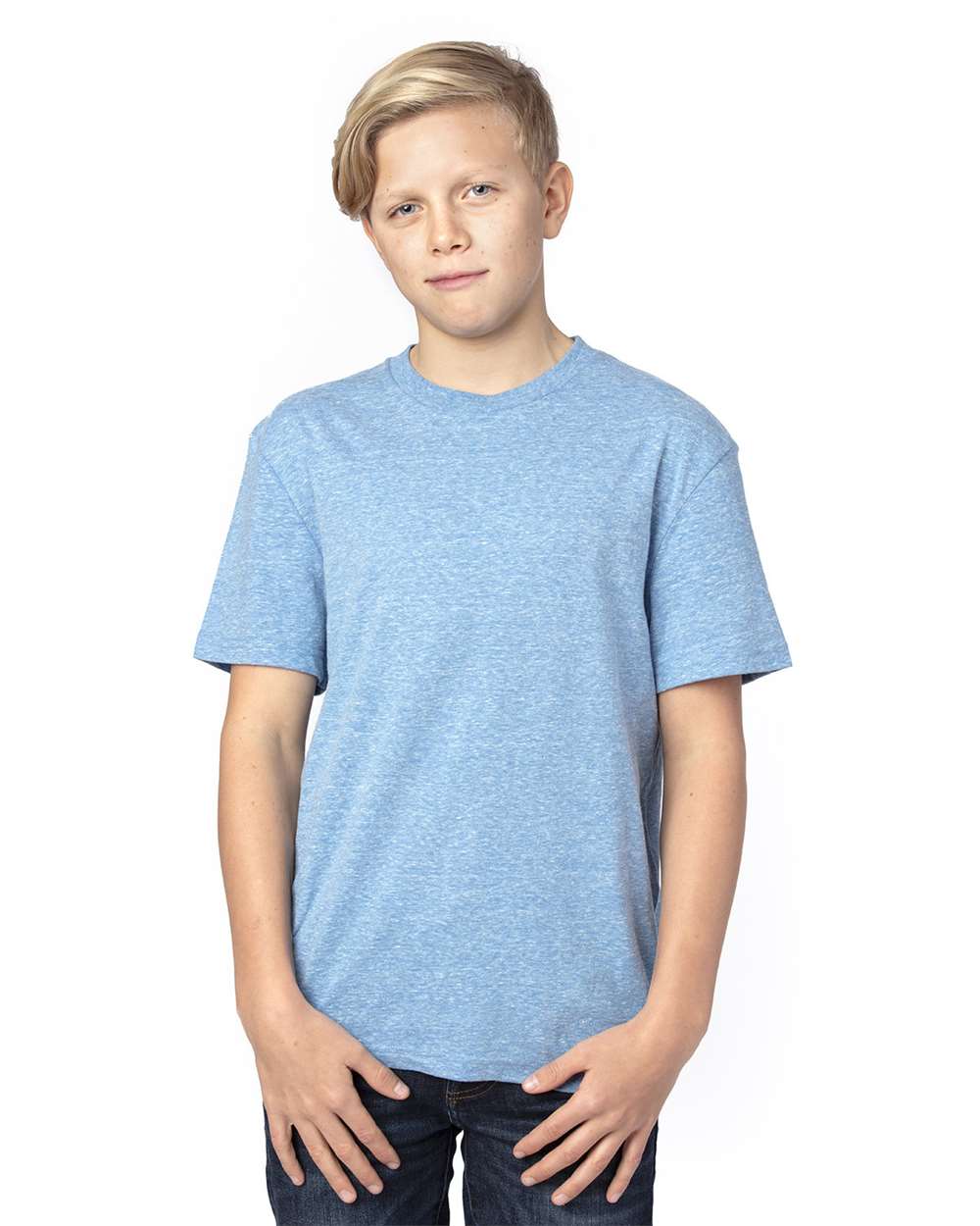 Threadfast Apparel-602A-Youth Triblend T-Shirt - Image 10