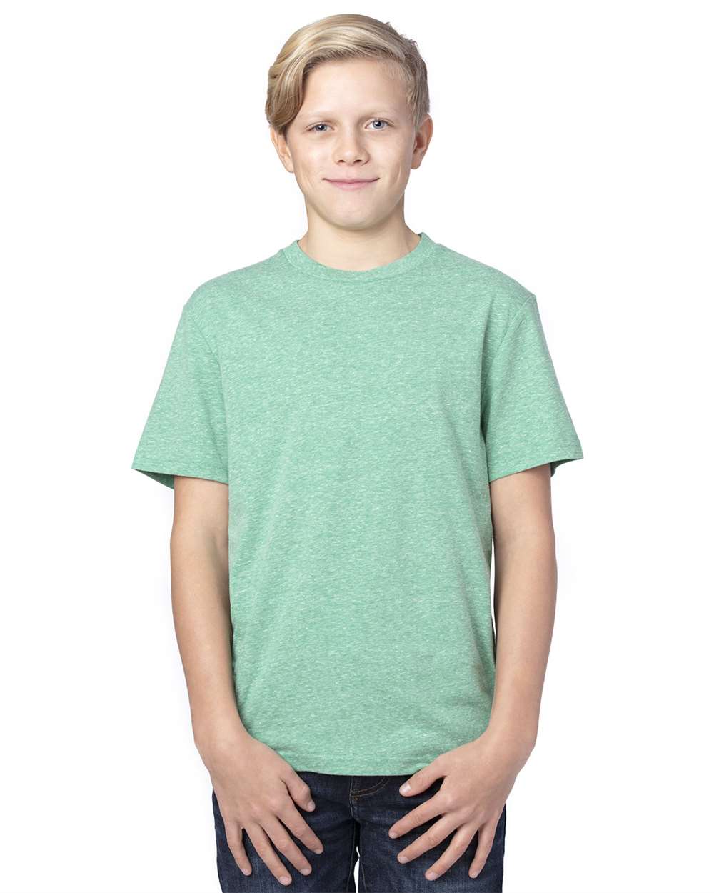 Threadfast Apparel-602A-Youth Triblend T-Shirt - Image 4