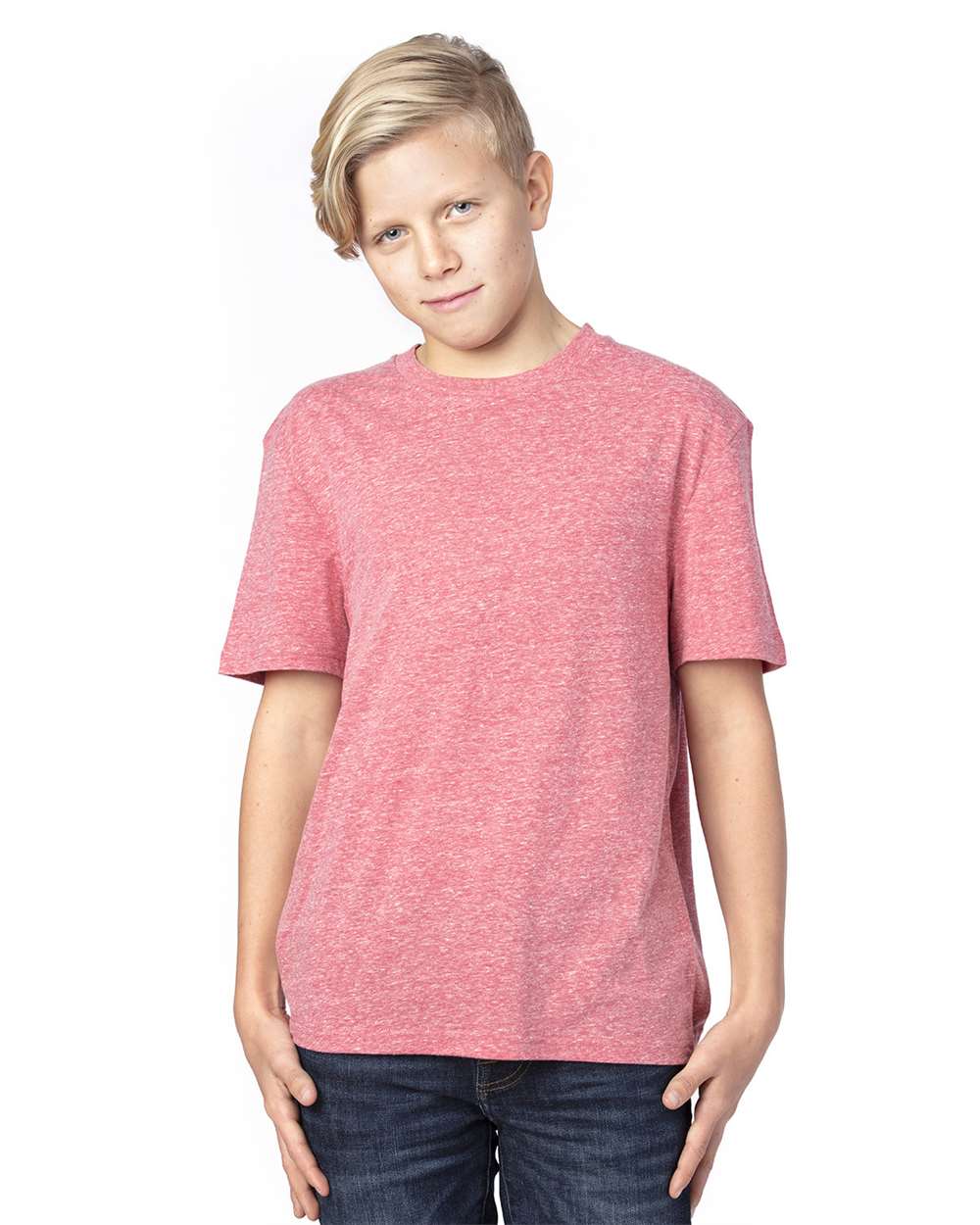 Threadfast Apparel-602A-Youth Triblend T-Shirt - Image 9