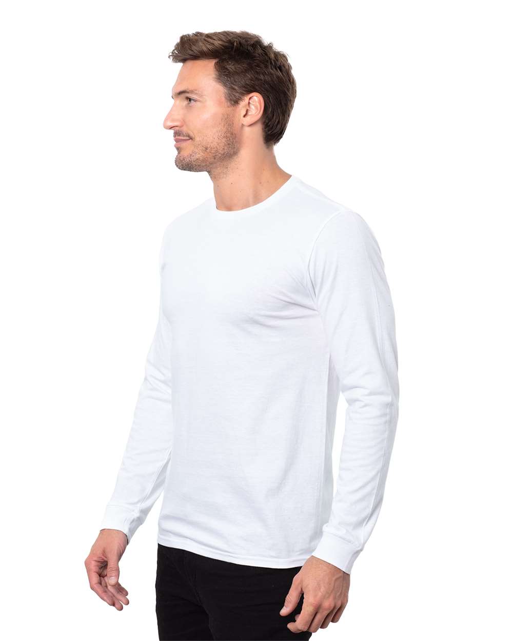 Threadfast Apparel-T3001-Epic CVC Long Sleeve T-Shirt - Image 11