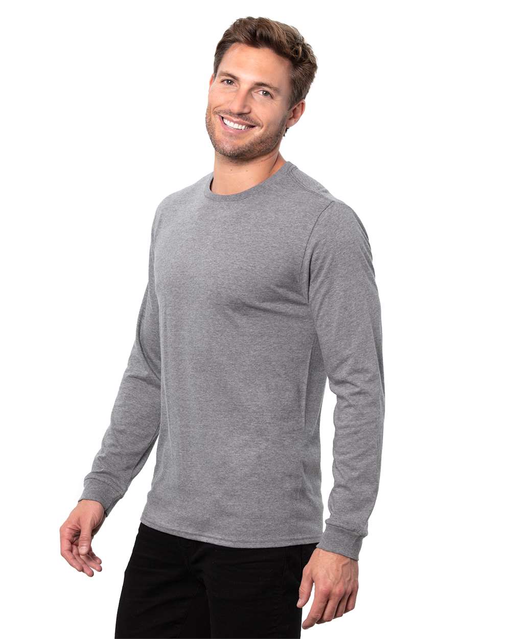 Threadfast Apparel-T3001-Epic CVC Long Sleeve T-Shirt - Image 3