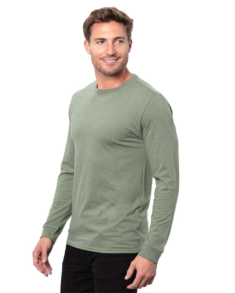 Threadfast Apparel-T3001-Epic CVC Long Sleeve T-Shirt - Image 5