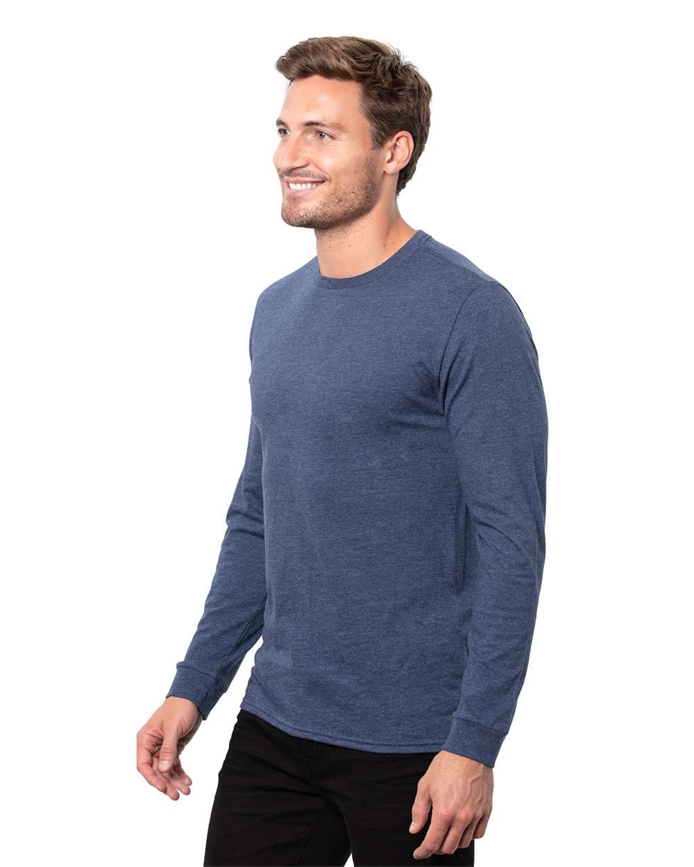 Threadfast Apparel-T3001-Epic CVC Long Sleeve T-Shirt - Image 6