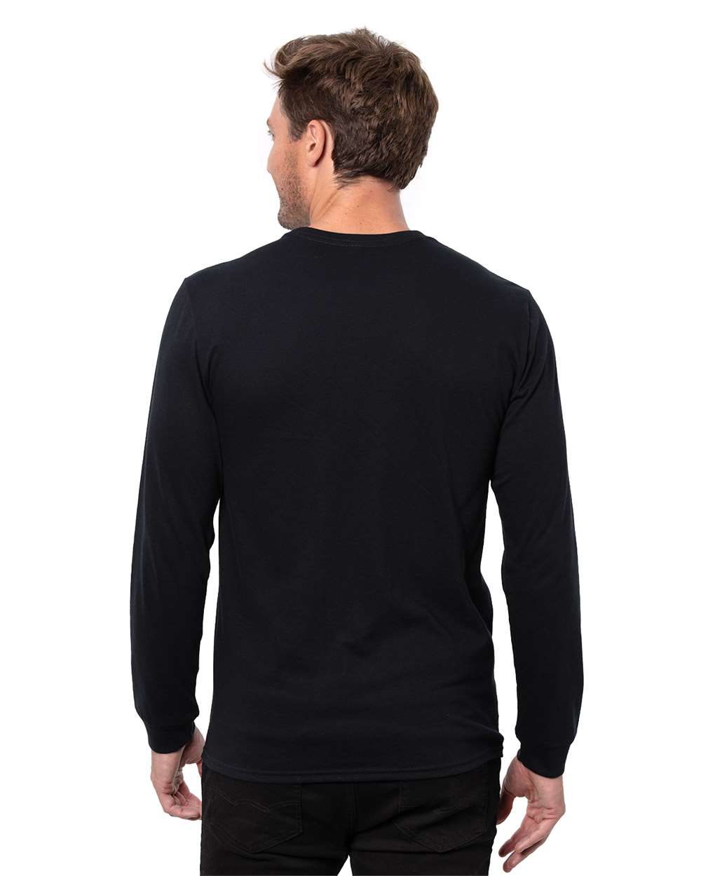Threadfast Apparel-T3001-Epic CVC Long Sleeve T-Shirt - Image 9