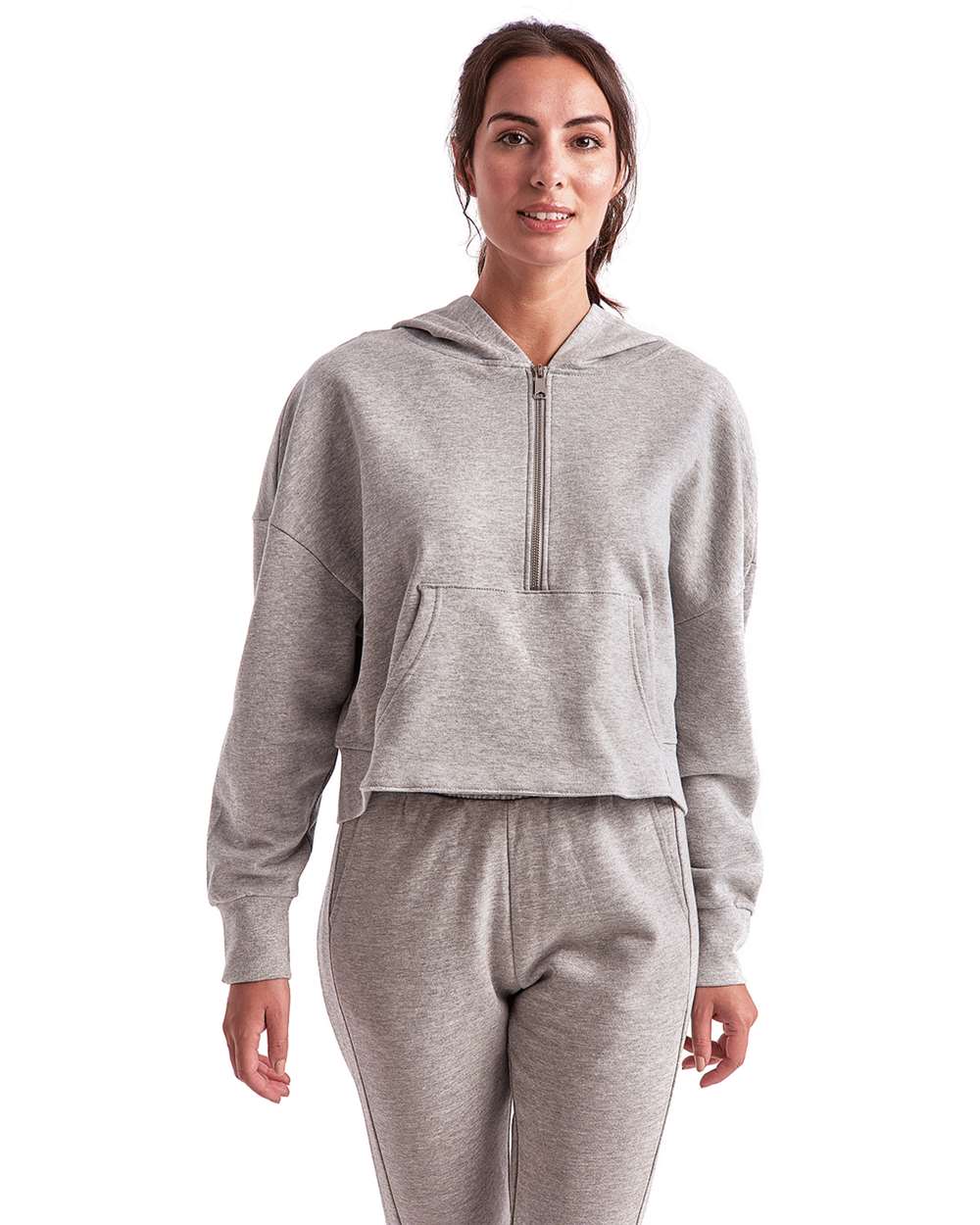 TriDri-TD077-Women's Alice Half-Zip Hooded Sweatshirt - Image 15