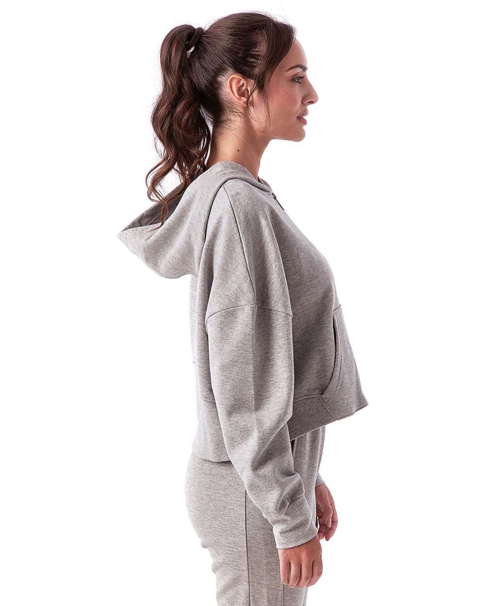 TriDri-TD077-Women's Alice Half-Zip Hooded Sweatshirt - Image 16