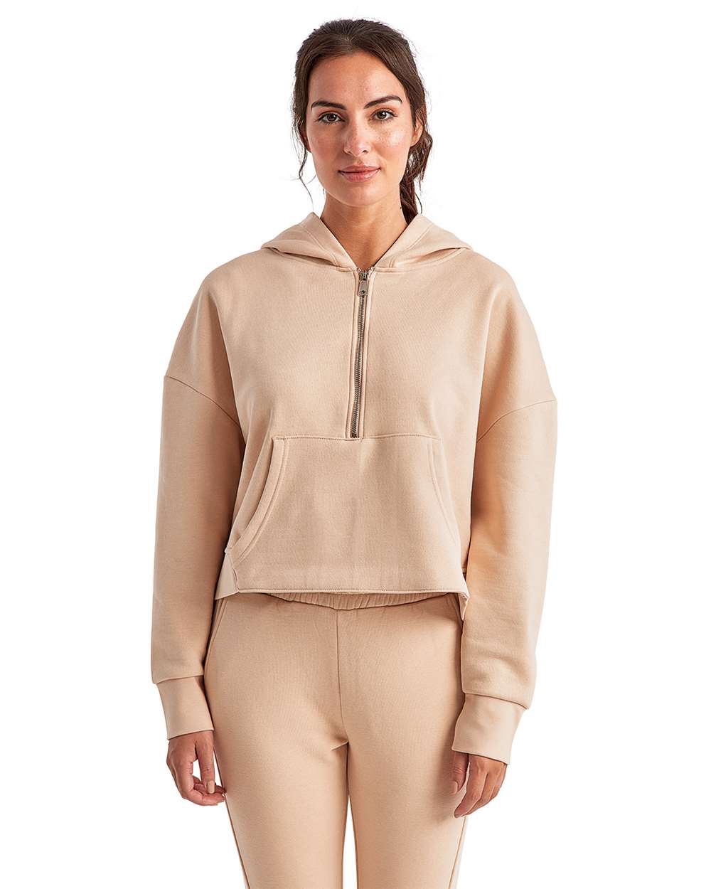 TriDri-TD077-Women's Alice Half-Zip Hooded Sweatshirt - Image 23