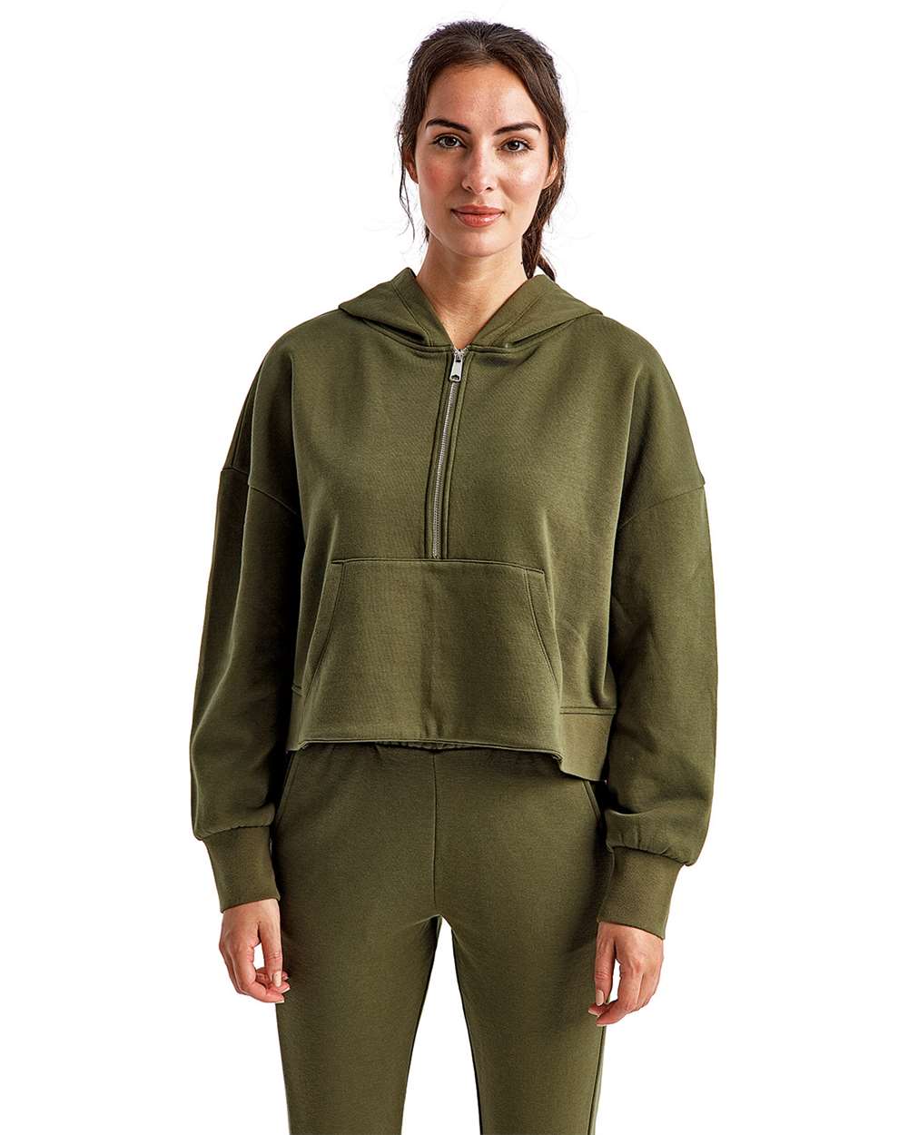 TriDri-TD077-Women's Alice Half-Zip Hooded Sweatshirt - Image 27