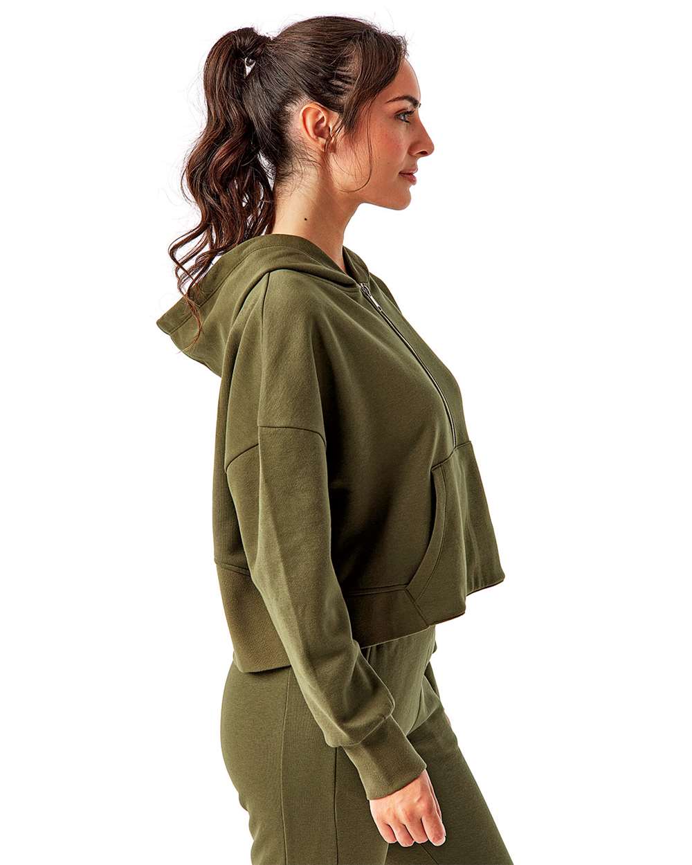 TriDri-TD077-Women's Alice Half-Zip Hooded Sweatshirt - Image 28