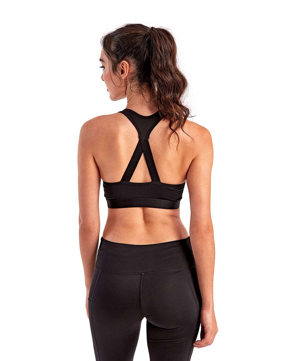 TriDri-TD920-Women's Medium Impact Sports Bra - Image 3