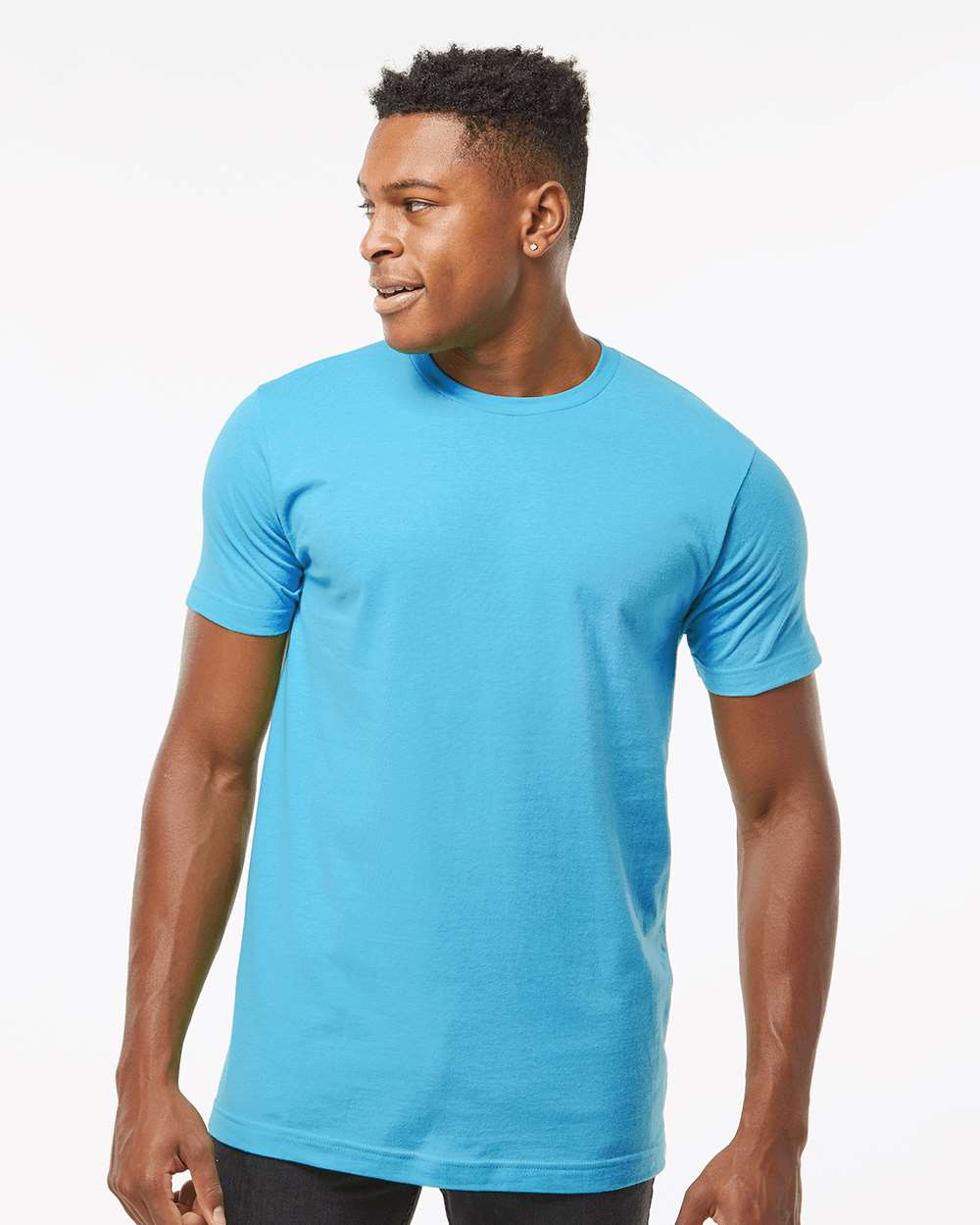 Tultex-202-Fine Jersey T-Shirt - Image 2